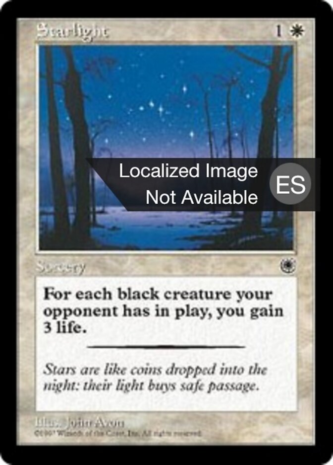 Luz de las estrellas