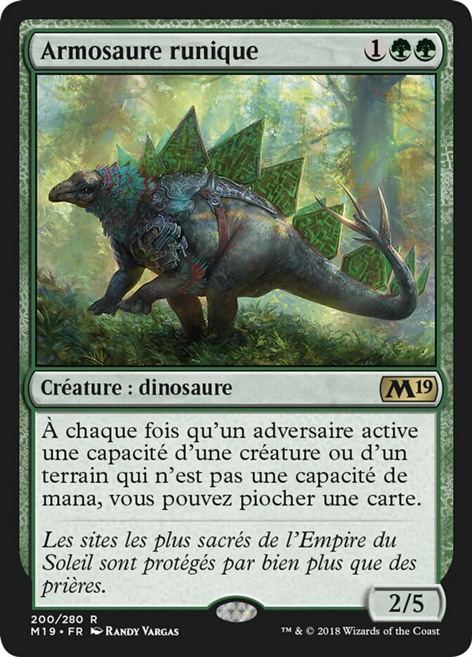 Armosaure runique