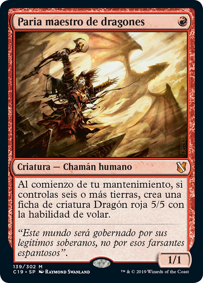 Paria maestro de dragones