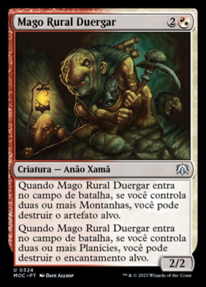 Mago Rural Duergar