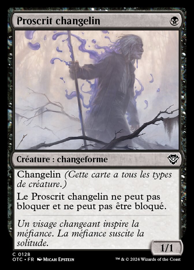 Proscrit changelin