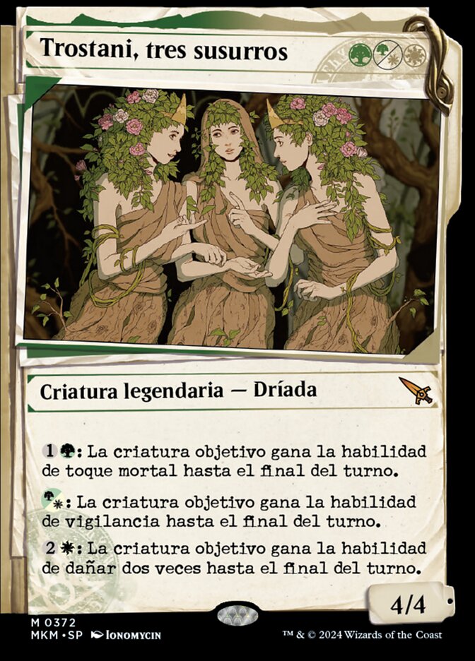 Trostani, tres susurros