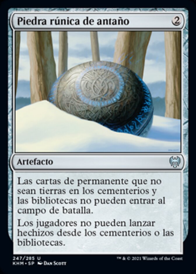 Piedra rúnica de antaño