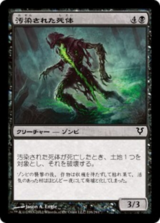 汚染された死体