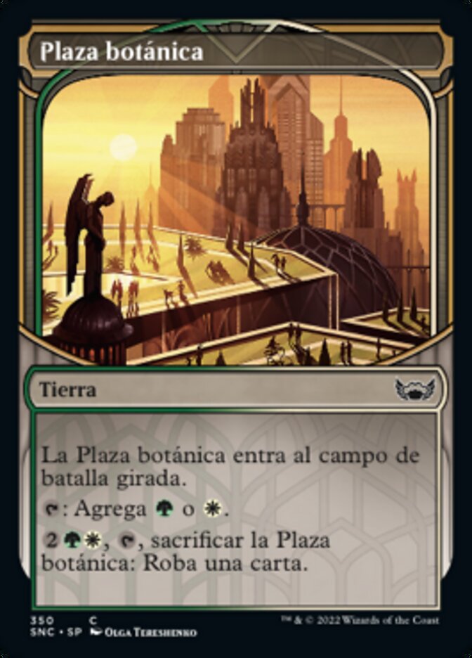 Plaza botánica