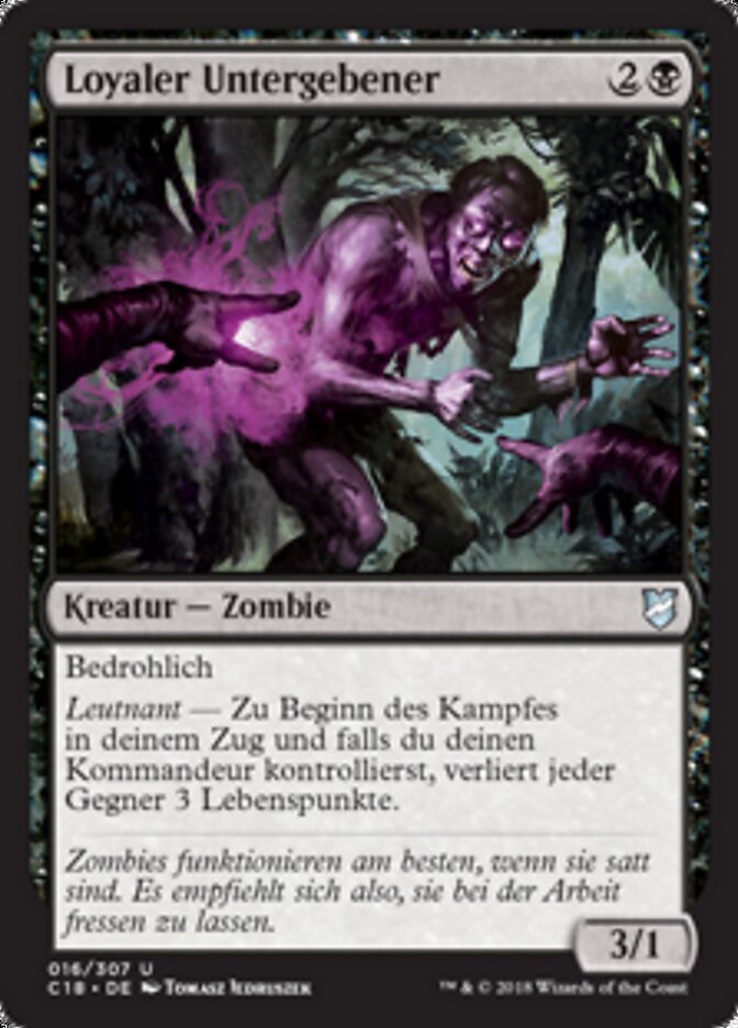 Loyaler Untergebener