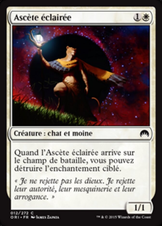 Ascète éclairée