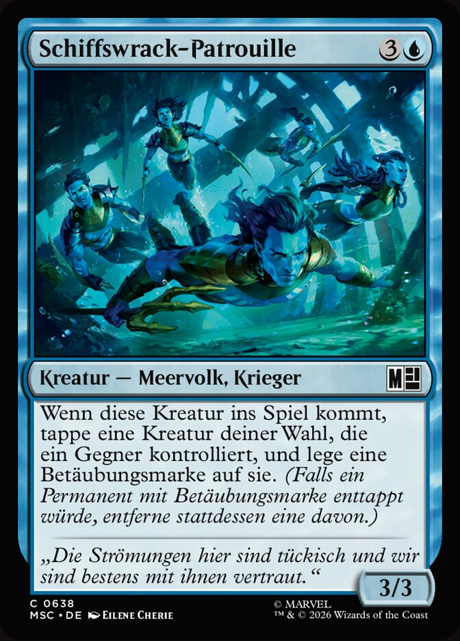 Schiffswrack-Patrouille