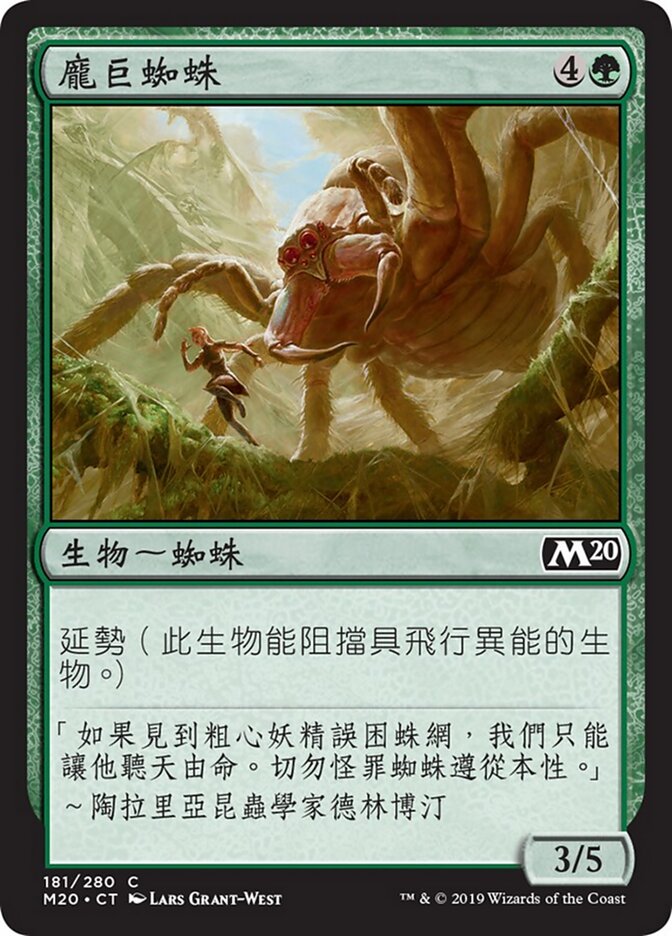 龐巨蜘蛛