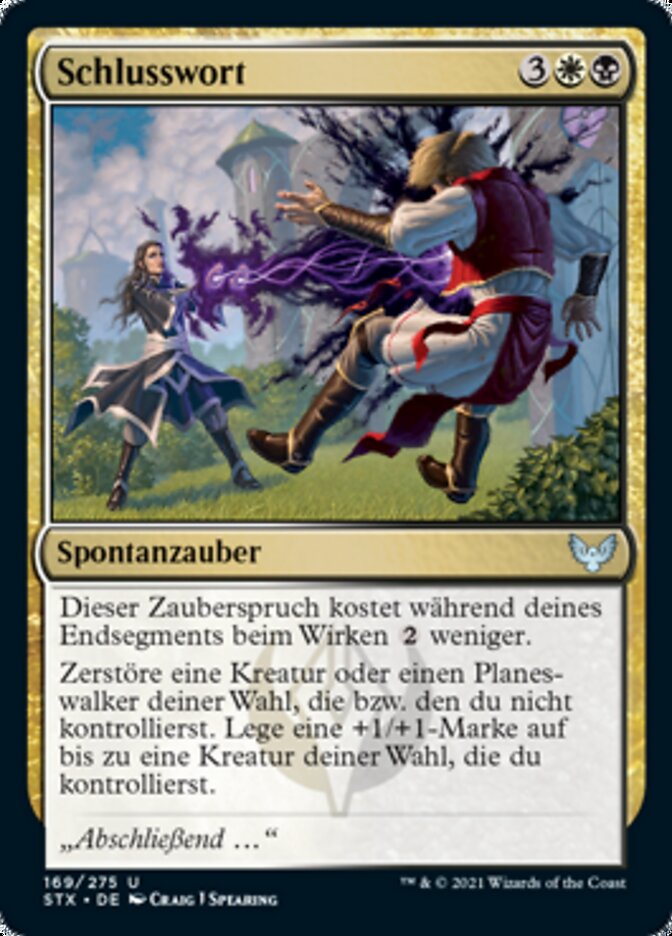 Schlusswort