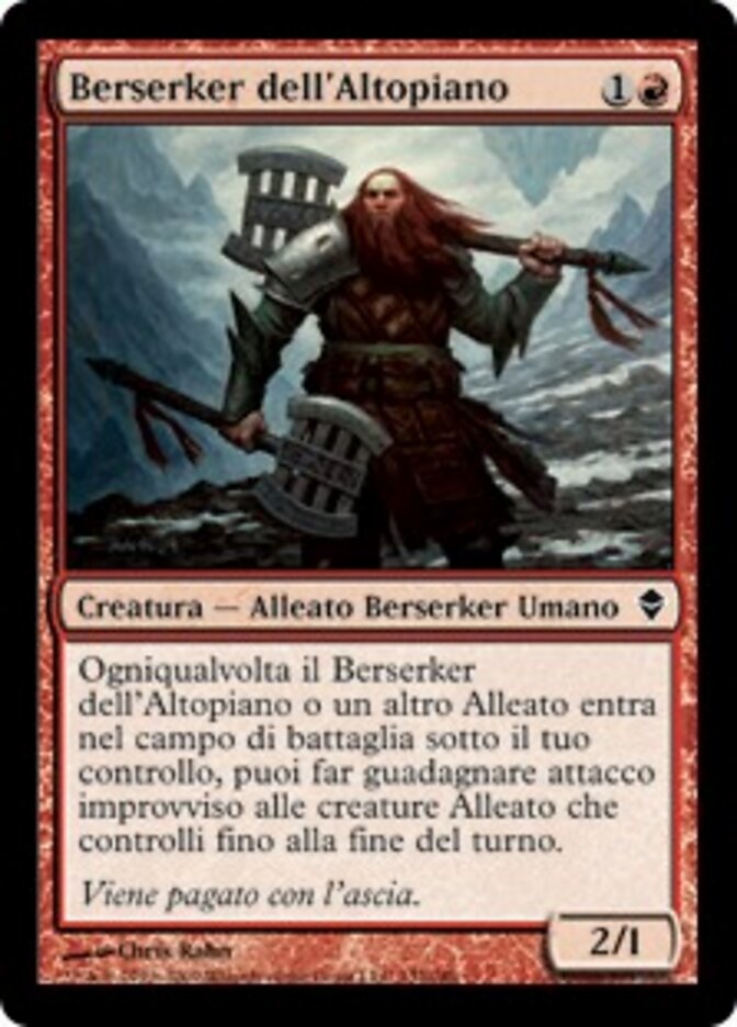 Berserker dell'Altopiano