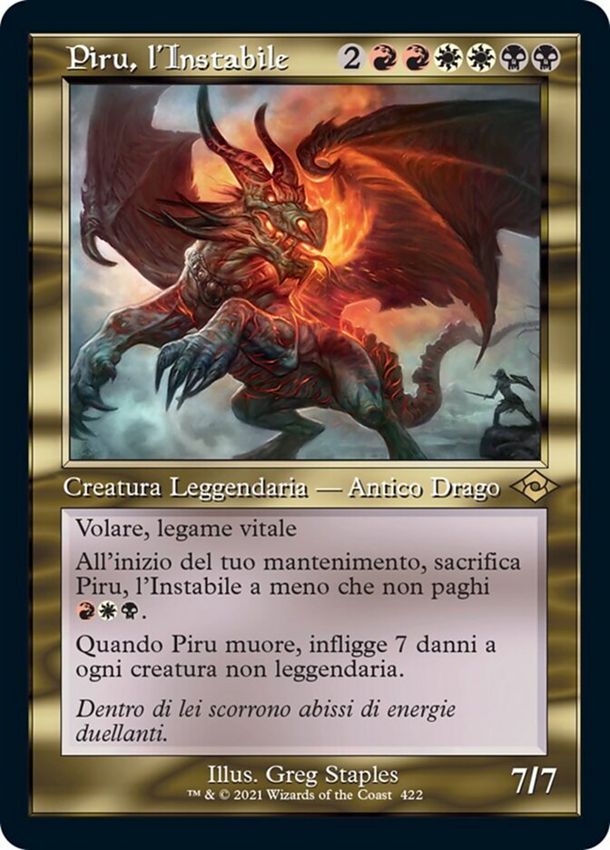 Piru, l'Instabile