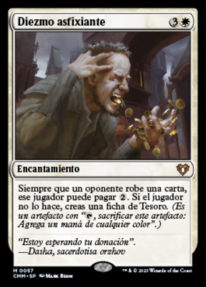 Diezmo asfixiante
