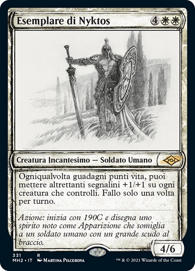 Esemplare di Nyktos