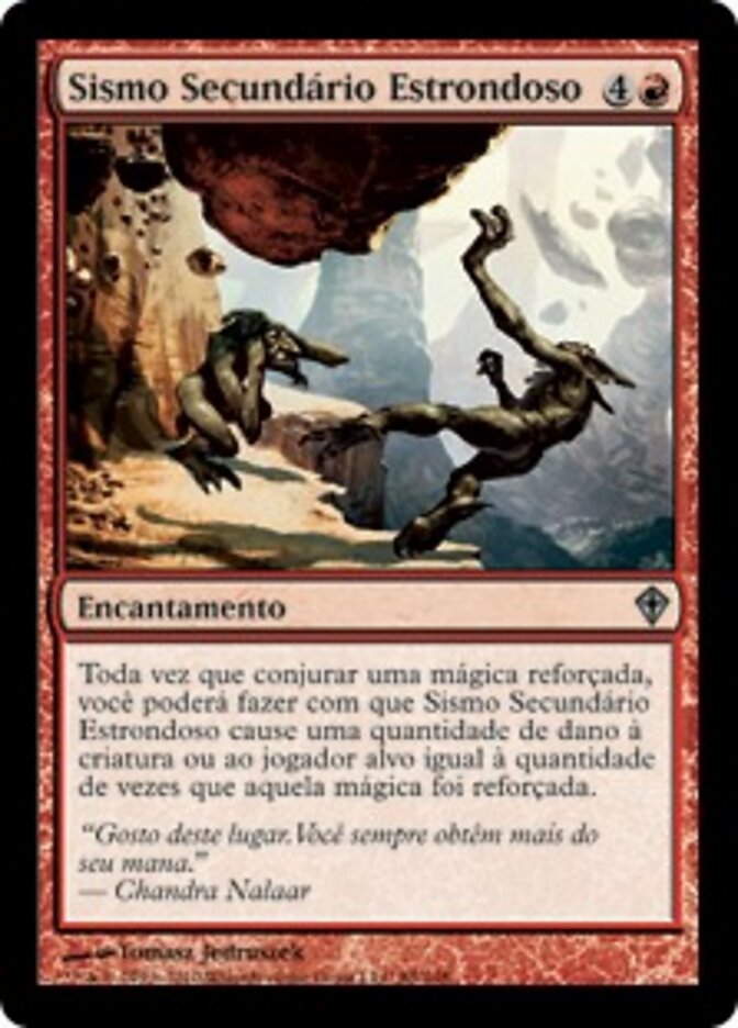Sismo Secundário Estrondoso