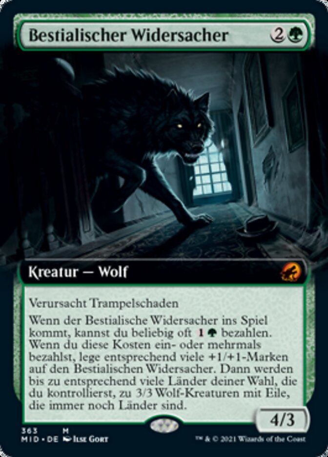 Bestialischer Widersacher