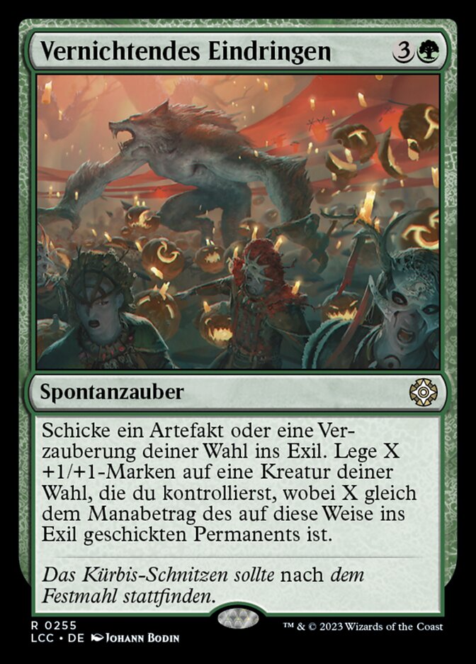 Vernichtendes Eindringen