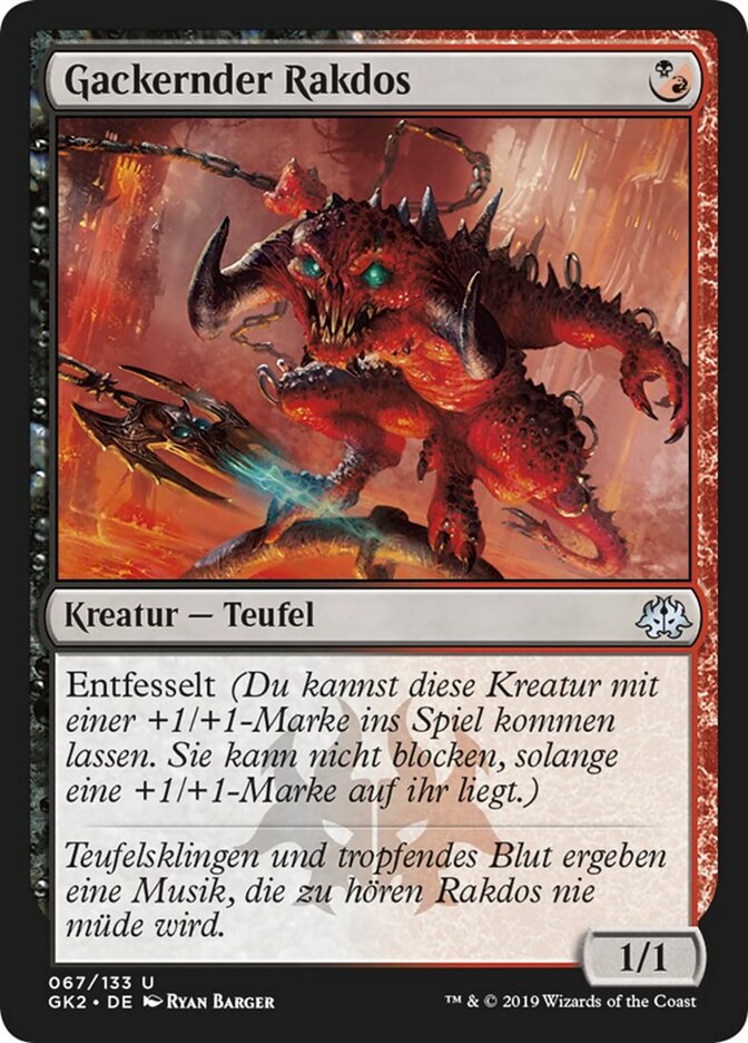 Gackernder Rakdos