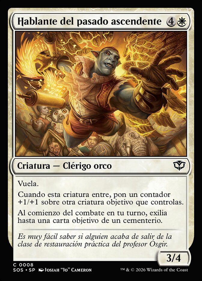 Hablante del pasado ascendente