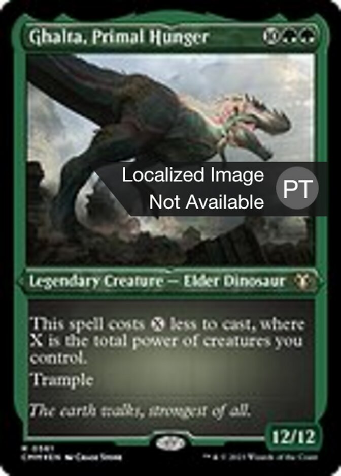 Ghalta, Fome Primordial