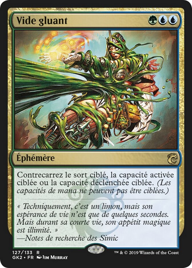 Vide gluant
