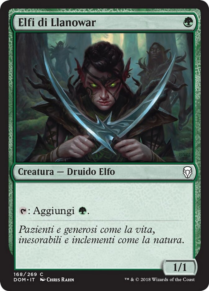 Elfi di Llanowar
