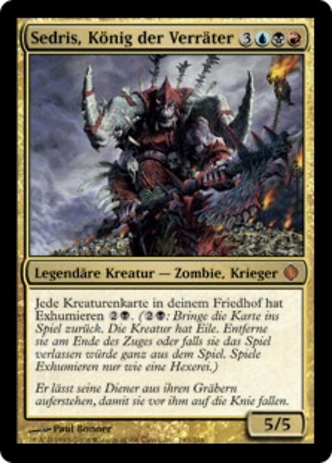 Sedris, König der Verräter
