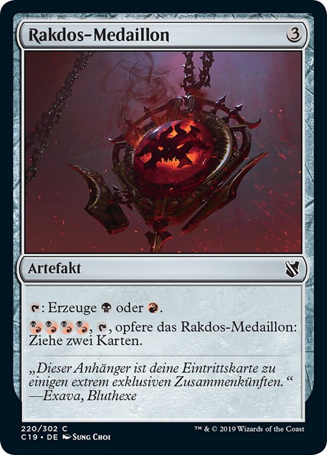 Rakdos-Medaillon