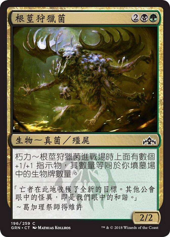 根莖狩獵菌