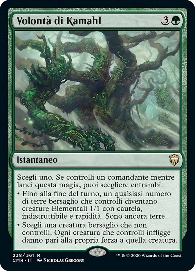 Volontà di Kamahl