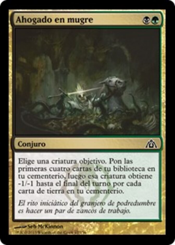 Ahogado en mugre