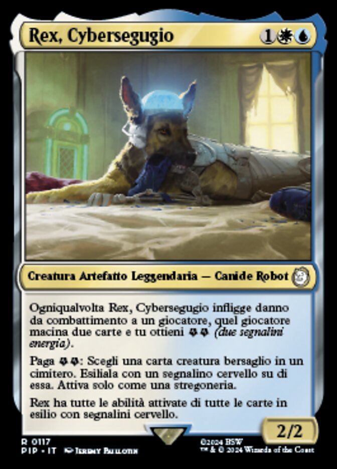 Rex, Cybersegugio
