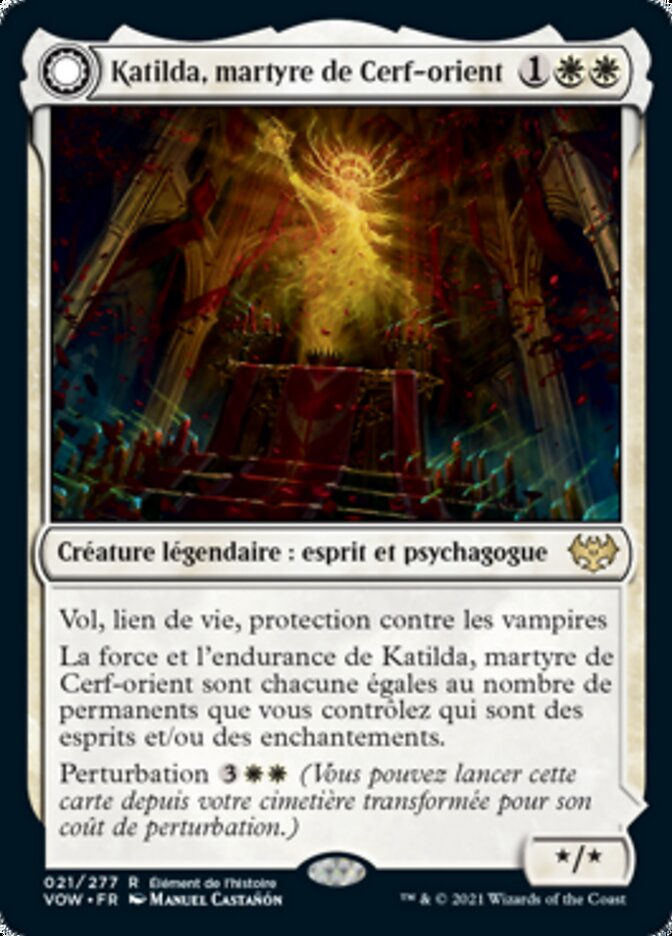 Katilda, Dawnhart Martyr // Katilda's Rising Dawn