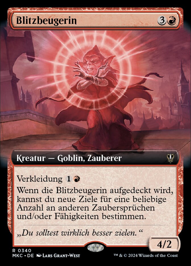 Blitzbeugerin