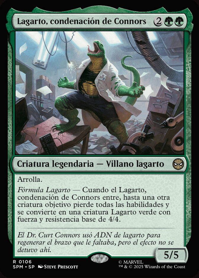 Lagarto, condenación de Connors