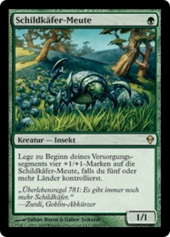 Schildkäfer-Meute