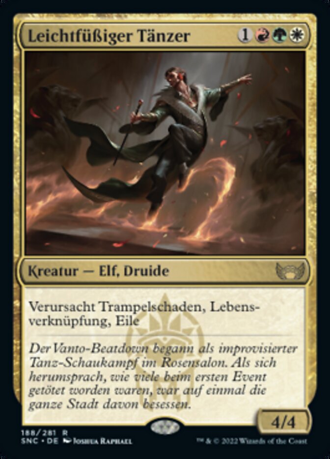 Leichtfüßiger Tänzer