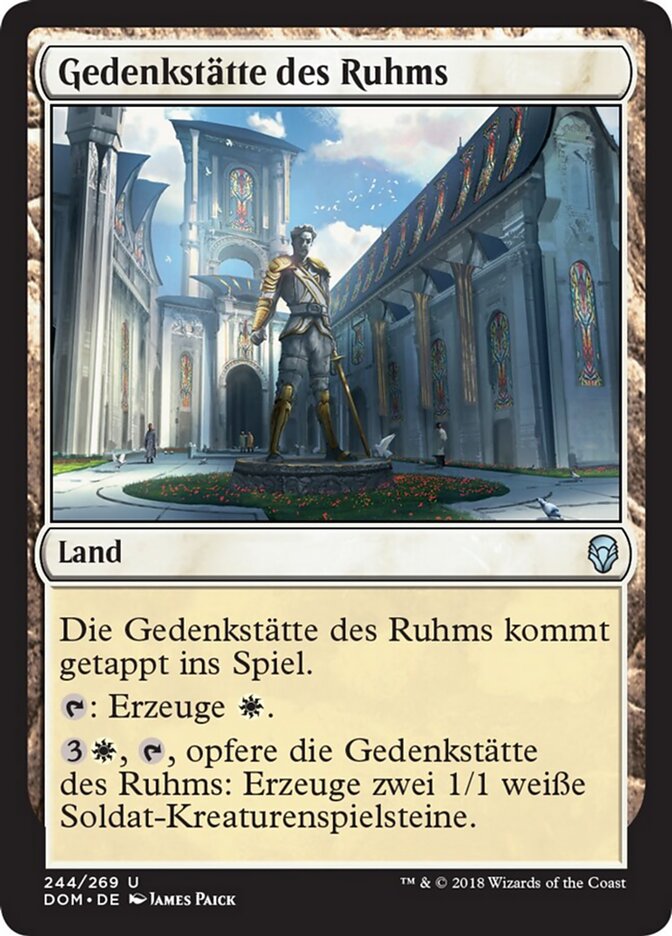 Gedenkstätte des Ruhms