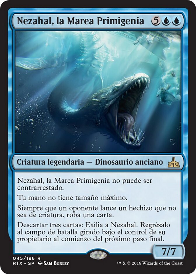 Nezahal, la Marea Primigenia