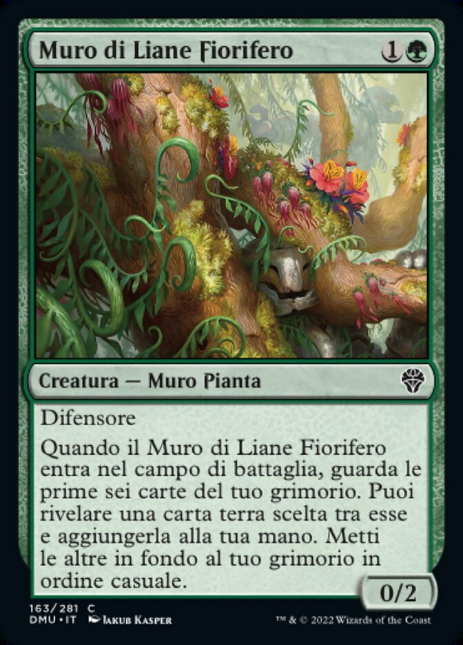 Muro di Liane Fiorifero