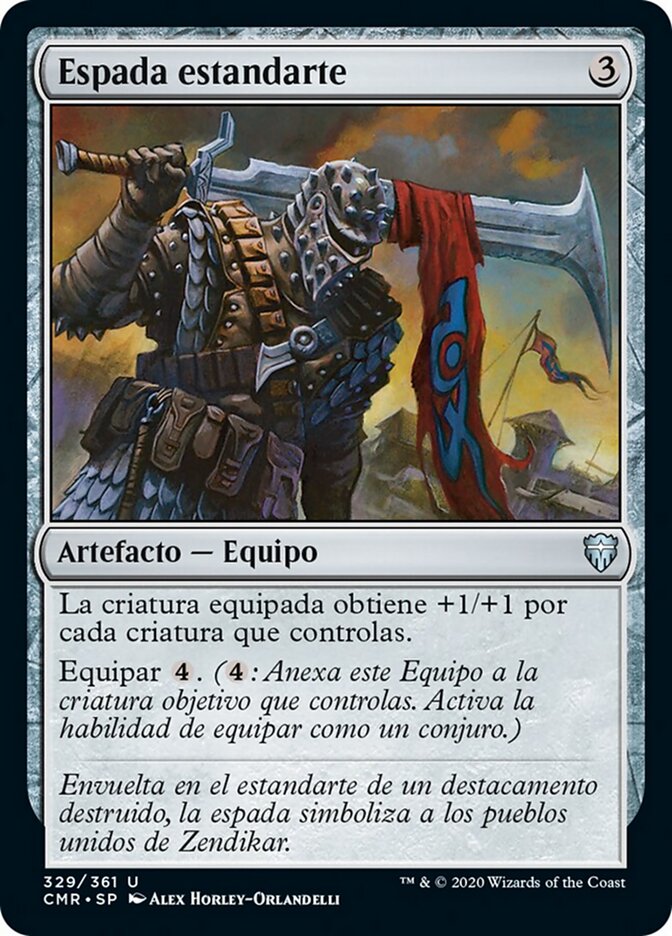 Espada estandarte