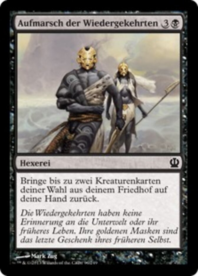 Aufmarsch der Wiedergekehrten