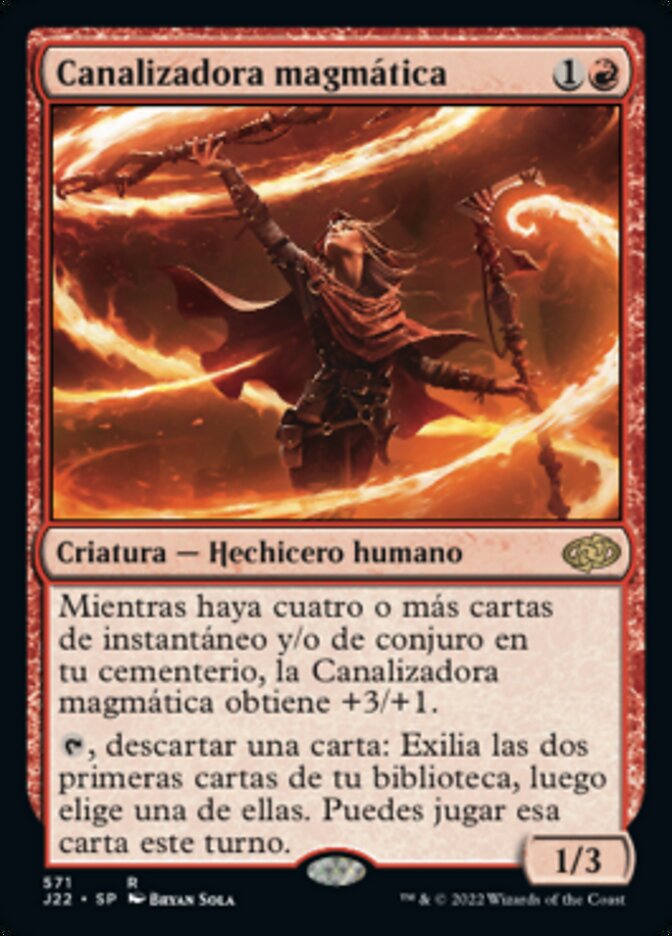 Canalizadora magmática