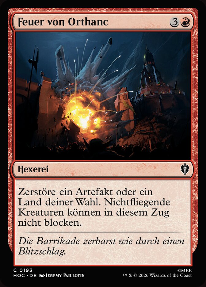 Feuer von Orthanc