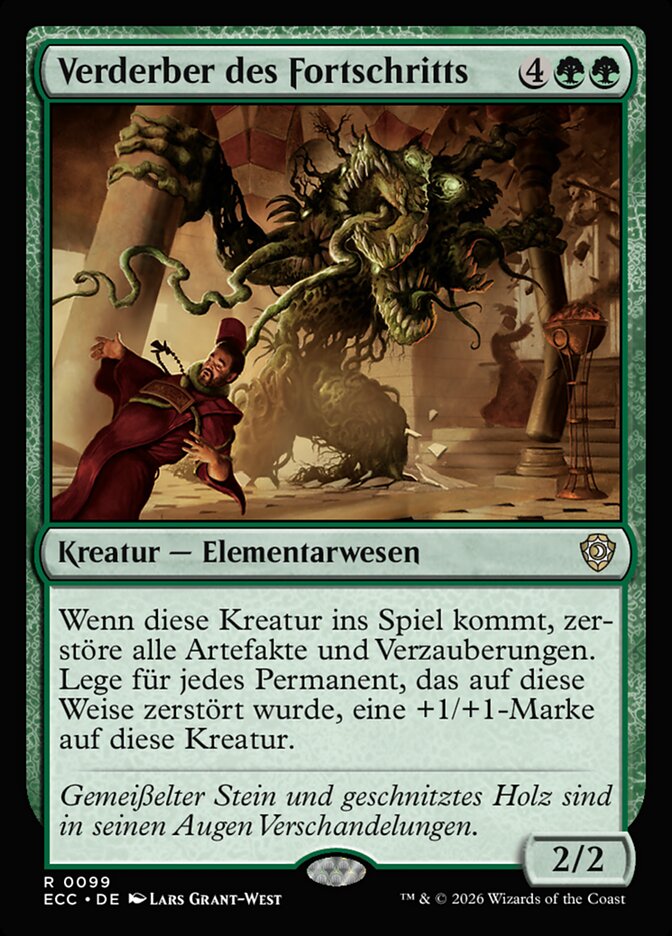 Verderber des Fortschritts
