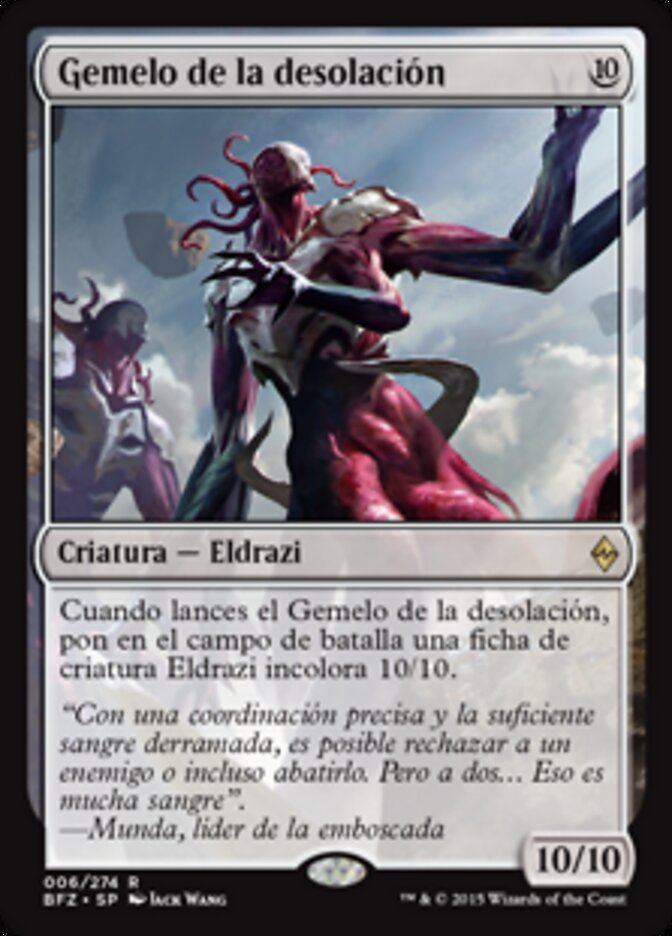 Gemelo de la desolación