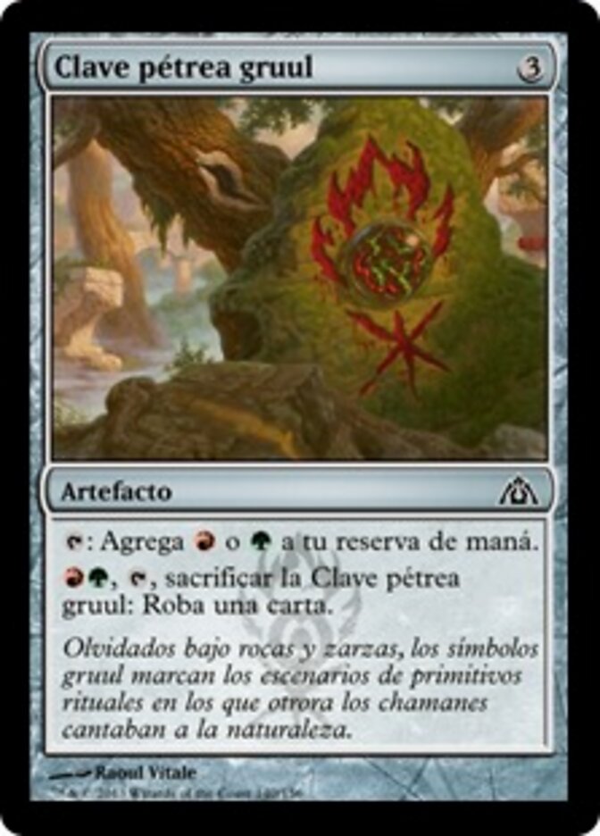 Clave pétrea gruul