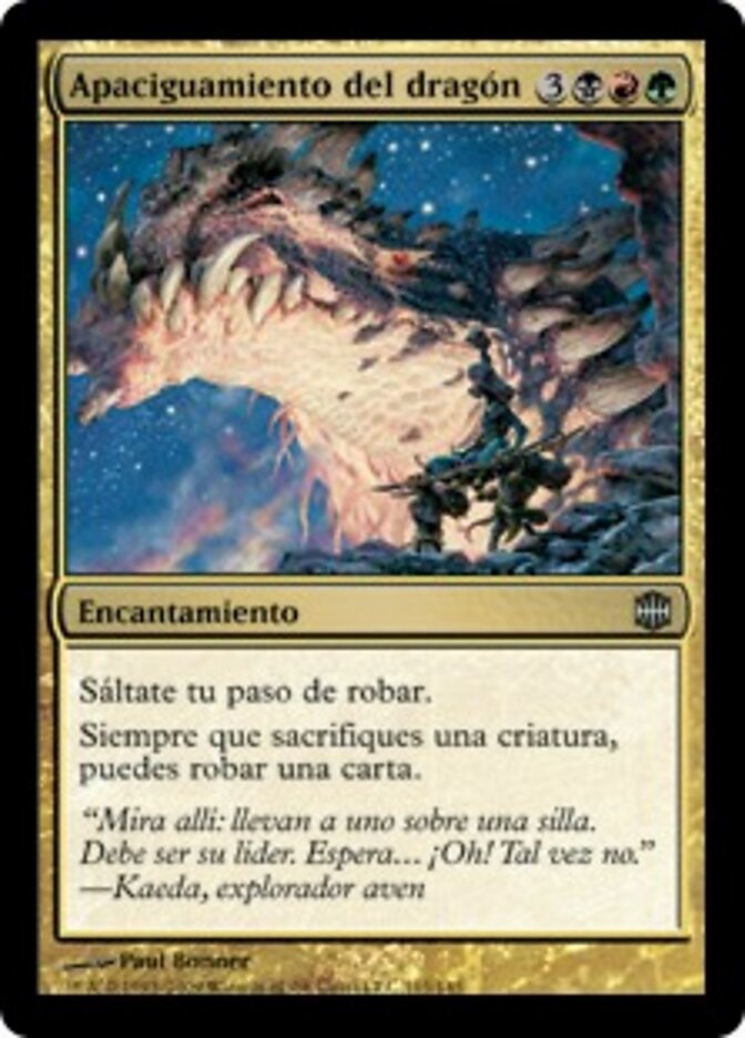 Apaciguamiento del dragón