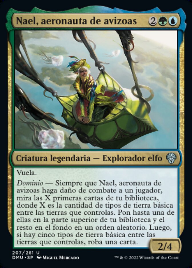 Nael, aeronauta de avizoas