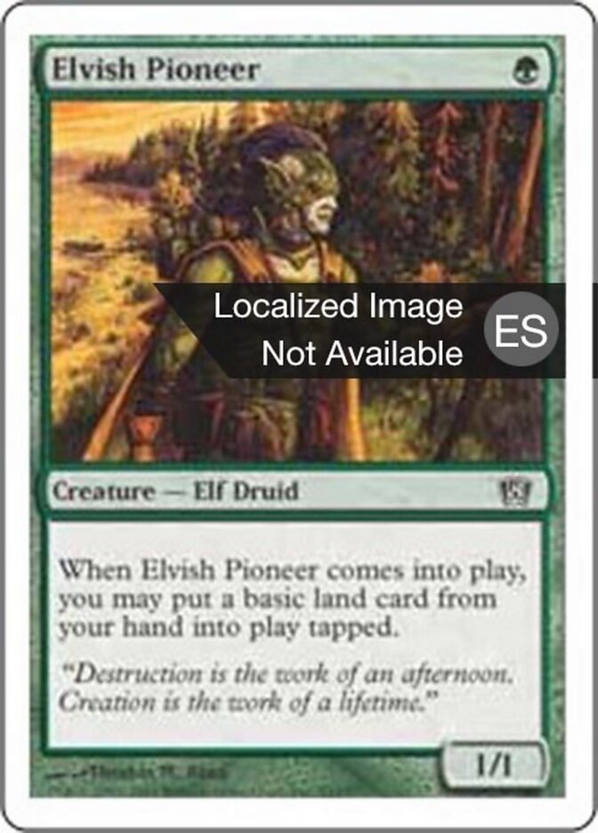 Pionero élfico
